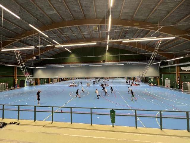 Profile of the basketball court Idrottshuset, Enköping, Sweden