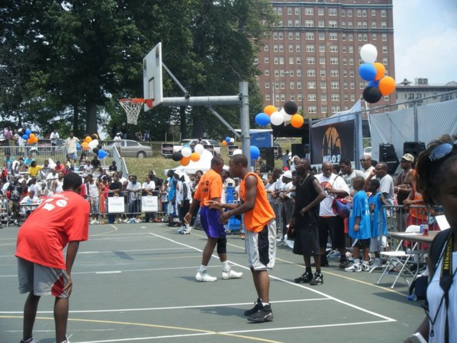 Baltimore, MD Basketball Court Cloverdale Courts of the World