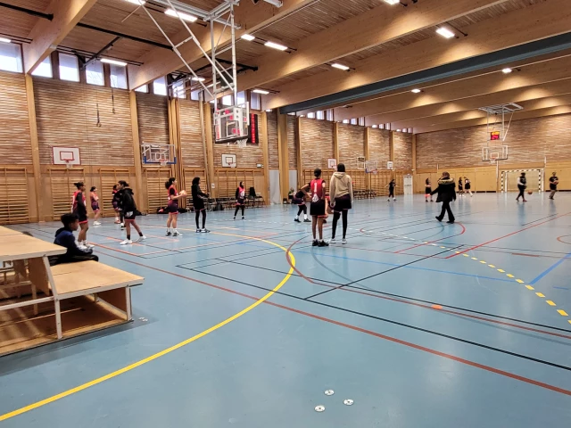 Profile of the basketball court Tensta idrottshall, Spånga, Sweden