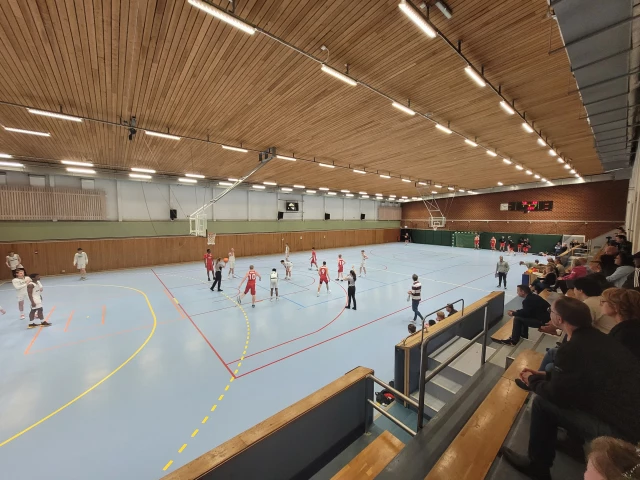 Profile of the basketball court Västertorps Sim & Idrottshall, Hägersten, Sweden