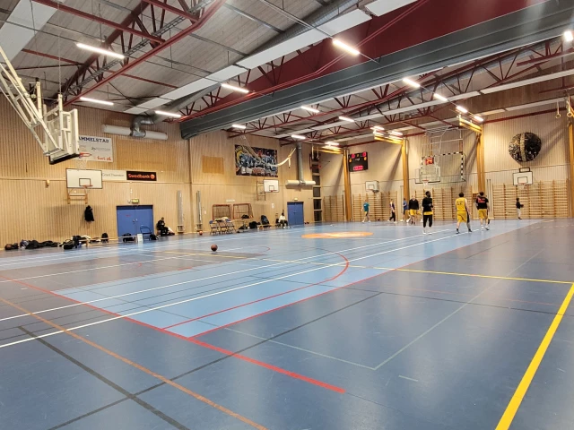 Profile of the basketball court Gammelstad Sporthall, Gammelstad, Sweden