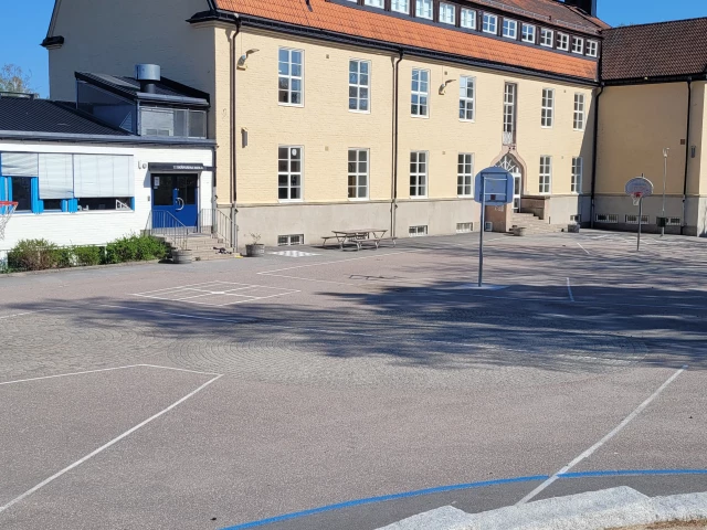 Profile of the basketball court Skärsätra skola, Lidingö, Sweden
