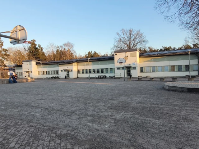 Profile of the basketball court Sandåkraskolan, Sköndal, Sweden