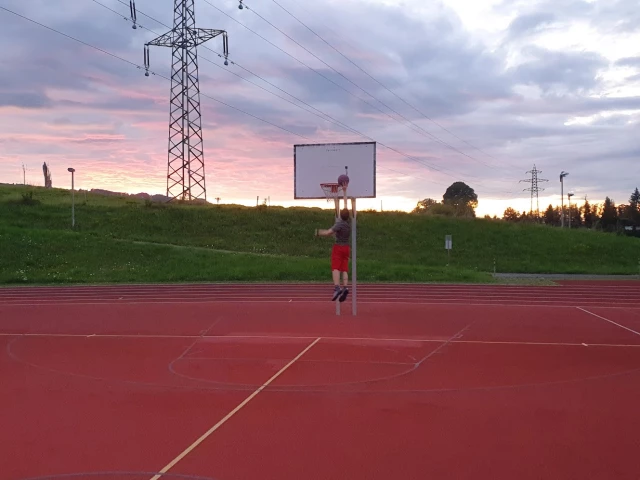 Profile of the basketball court Sportpark Gattikon, Thalwil, Switzerland