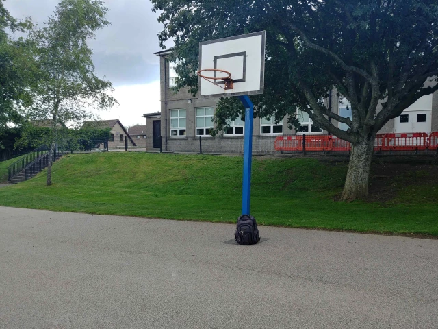 Profile of the basketball court Meldrum School Hoops, Oldmeldrum, United Kingdom