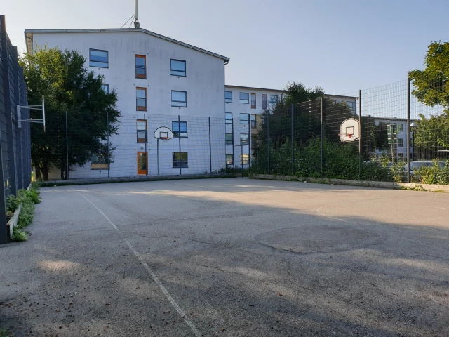Profile of the basketball court Randersgatan, Kista, Sweden
