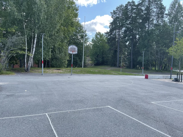 Profile of the basketball court Gladans Skola, Vendelsö, Sweden