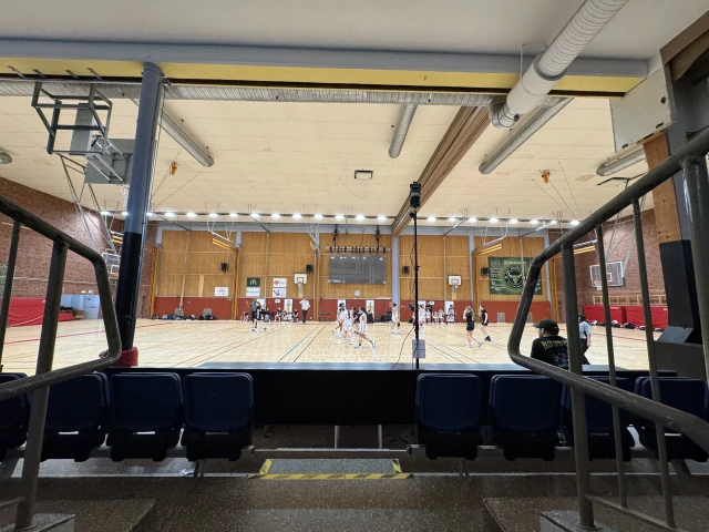 Profile of the basketball court Sporthallen, Nyköping Basket, Nyköping, Sweden