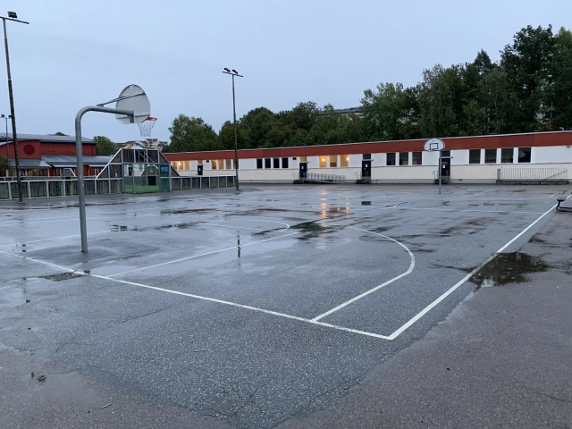 Profile of the basketball court Källtorpsskolans basketplan, Järfälla, Sweden