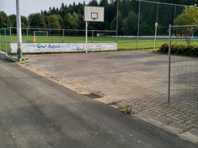 Profile of the basketball court Sportheim FC Ort, Helmbrechts, Germany