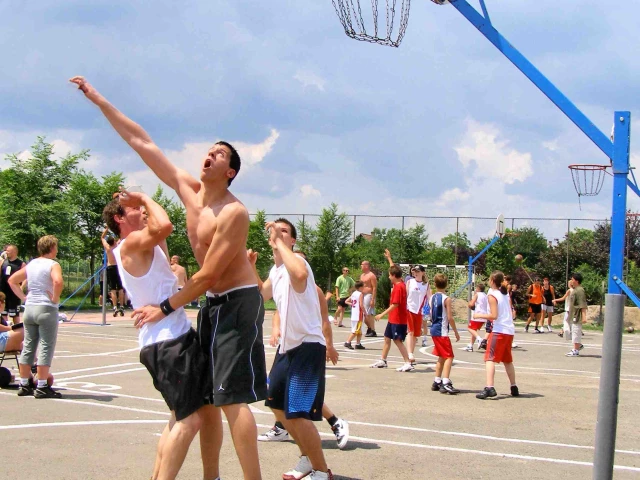 Basketball at Gyözelem.