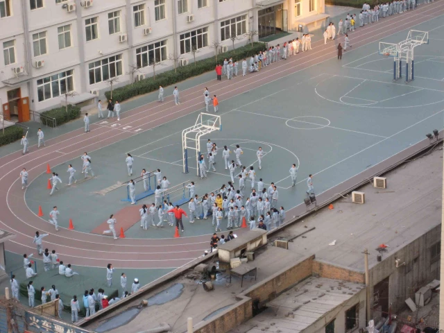 Profile of the basketball court Beijing VIII Junior Division, Beijing, China