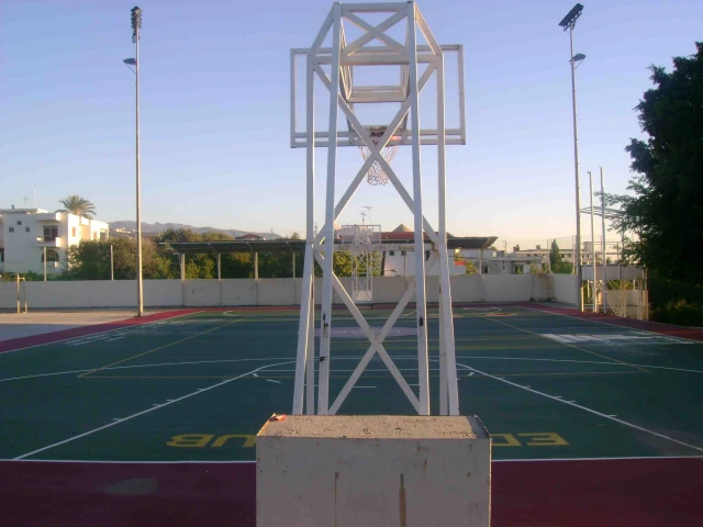 Profile of the basketball court Edde Club, Edde, Lebanon
