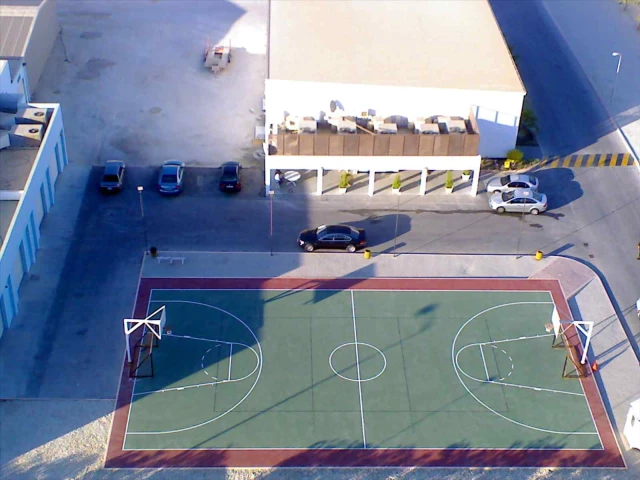 Profile of the basketball court Ritz Carlton, Manama, Bahrain