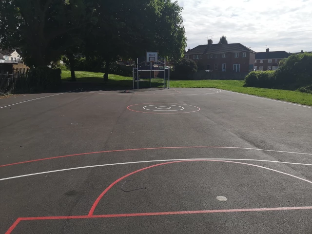 Profile of the basketball court Shirehampton Court, Bristol, United Kingdom