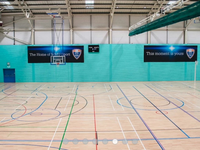 Profile of the basketball court Platt Lane Complex, Manchester, United Kingdom