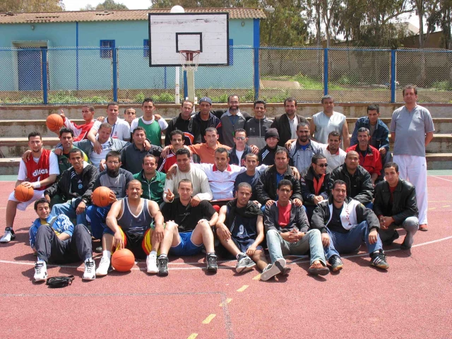 Profile of the basketball court Ain Benian Court, El Djamila, Algeria