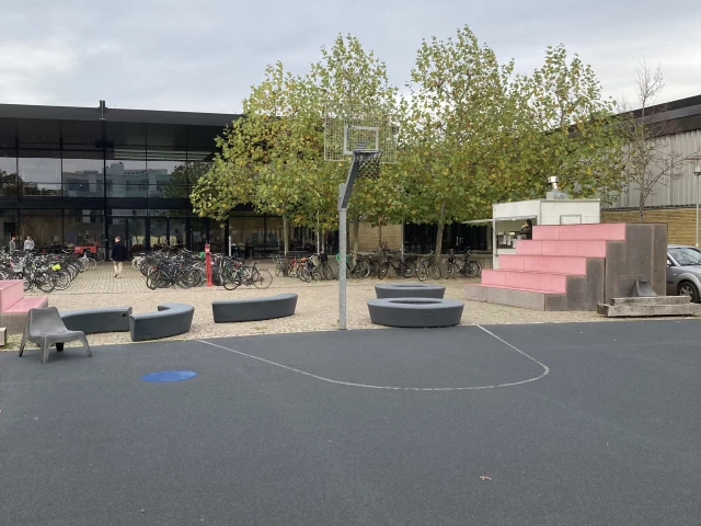 Profile of the basketball court DTU outdoor, Kongens Lyngby, Denmark