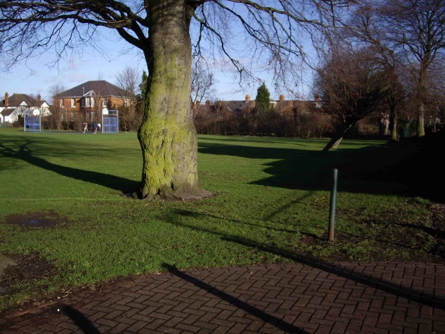A small basketball court in Loughborough, UK.