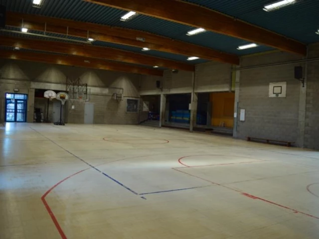 Profile of the basketball court Centre Sportif George Gramme ancienne salle, Herve, Belgium