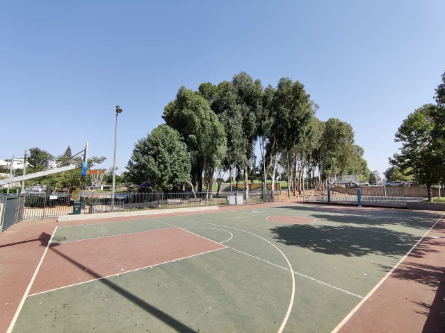 Profile of the basketball court Hanezach, Ramat HaSharon, Israel