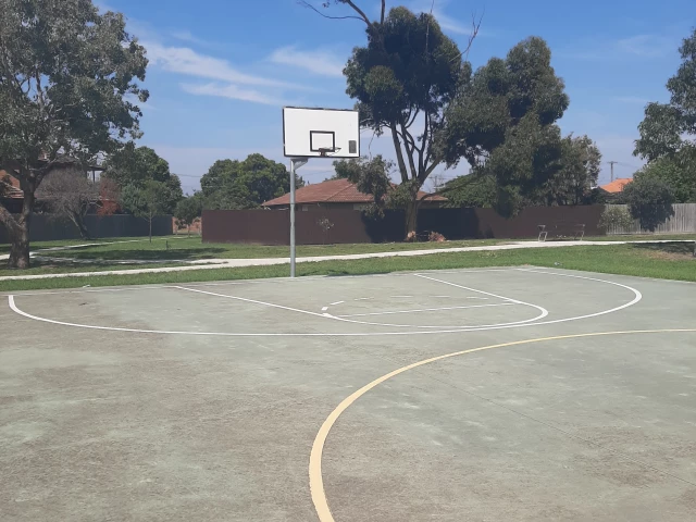 Profile of the basketball court Carlsson Reserve, Altona Meadows, Australia