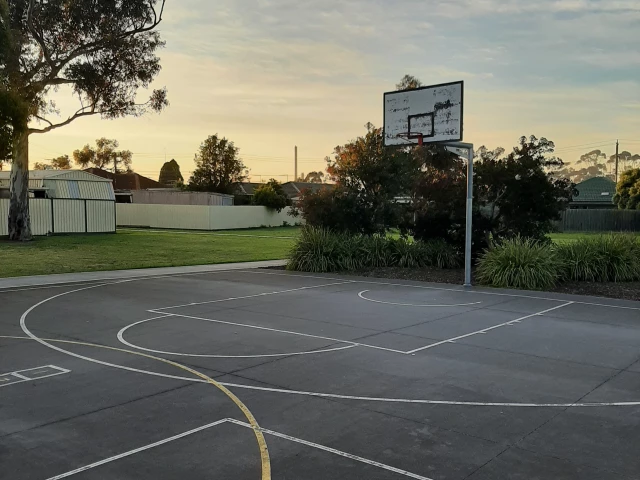 Profile of the basketball court Ginifer Reserve, Altona North, Australia