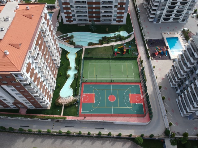 Profile of the basketball court Su Dünyası Sitesi, Merkezefendi, Turkiye