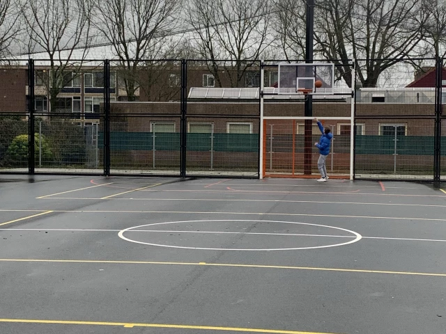 Profile of the basketball court Biljoenbad, Velp, Netherlands