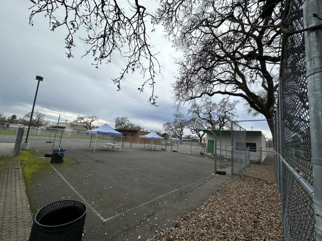 Profile of the basketball court Santa Rosa High School Outdoor, Santa Rosa, CA, United States