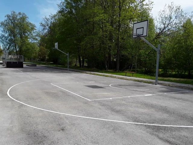 Profile of the basketball court Orissaare 3x3 Courts, Orissaare, Estonia