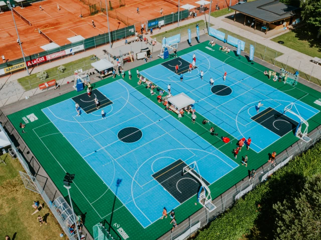 Profile of the basketball court Kääriku Courts, Kääriku, Estonia