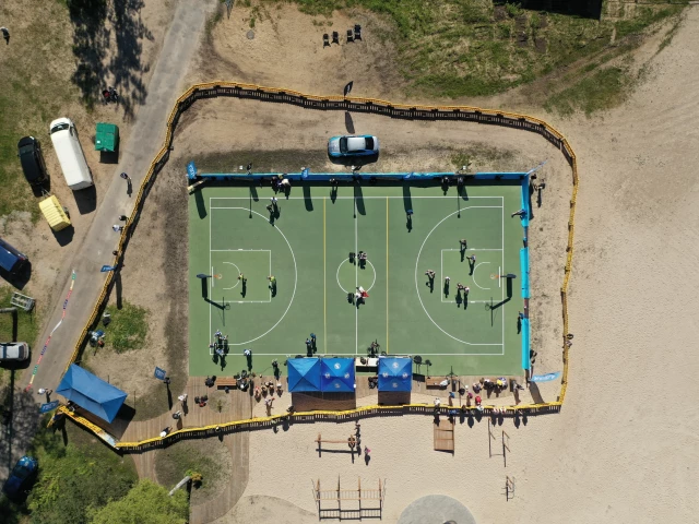 Profile of the basketball court Võsu Beach Courts, Võsu, Estonia
