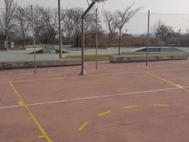 Profile of the basketball court Cancha Camino San Marcial, Tudela, Spain