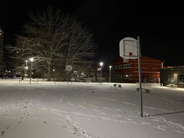 Profile of the basketball court Bagartorpsskolan, Solna, Sweden
