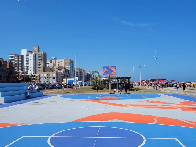 Profile of the basketball court Capão da Canoa Beach Court, Capão da Canoa, Brazil
