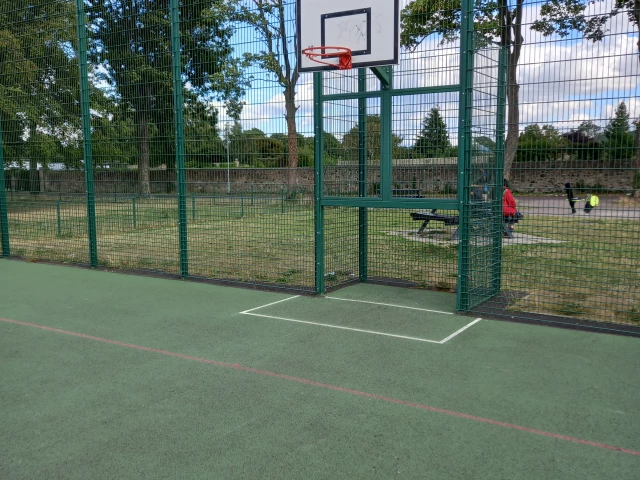 Profile of the basketball court Saughton Park Court, Edinburgh, United Kingdom
