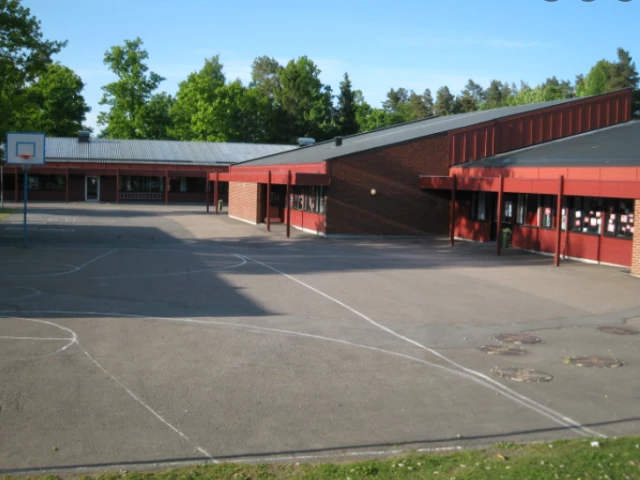 Profile of the basketball court Eik skole basketball bane, Tønsberg, Norway