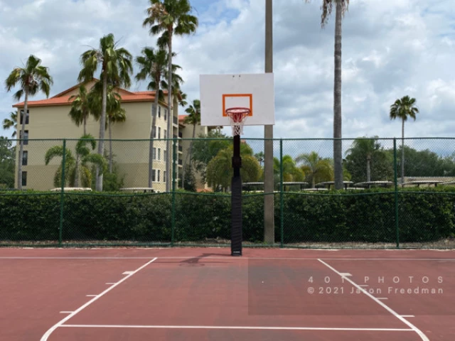 Profile of the basketball court Orange Lake Resort - West Village, Kissimmee, FL, United States