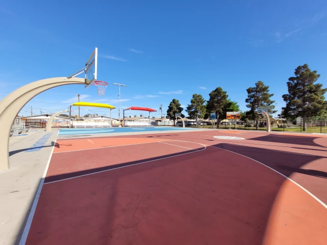 Profile of the basketball court Doolittle Community Center Outdoor court, Las Vegas, NV, United States