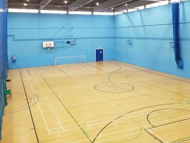 Profile of the basketball court Folkestone Sports Centre, Folkestone, United Kingdom