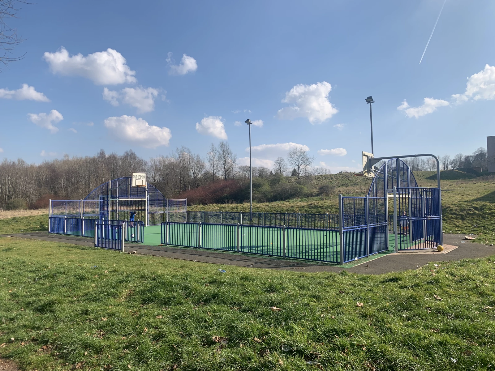 Glasgow Basketball Court Caldercuilt Recreation Court Courts of the