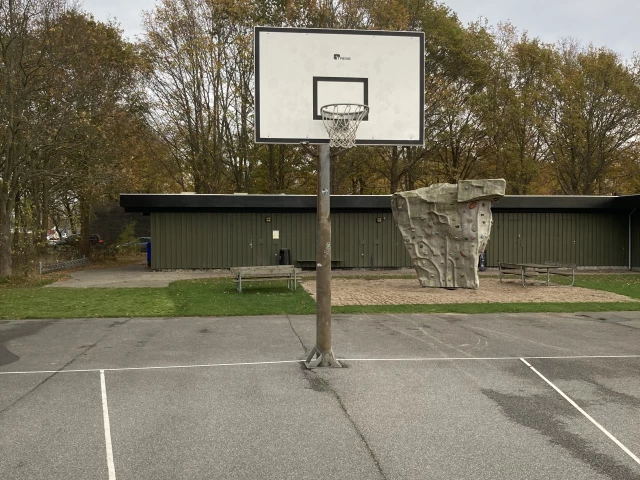 Profile of the basketball court DTU outdoor II, Kongens Lyngby, Denmark