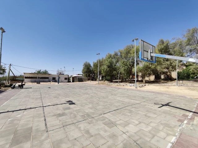 Profile of the basketball court Ketura, Ketura, Israel