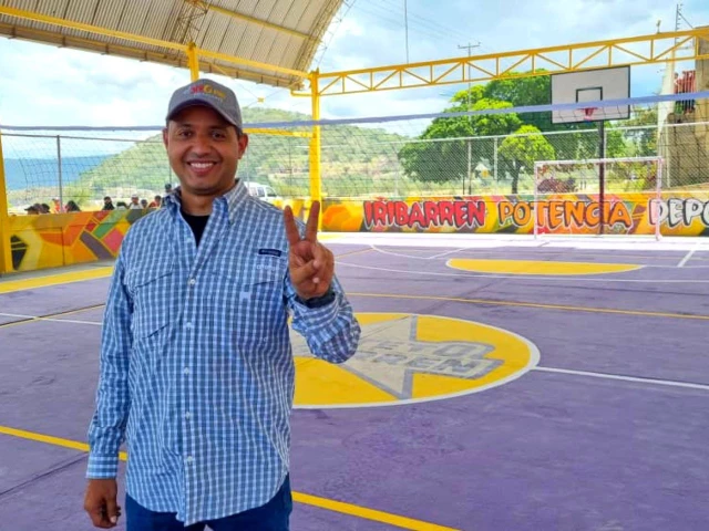 Profile of the basketball court Moyetones, Barquisimeto, Venezuela