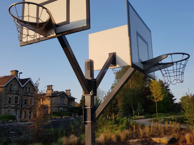 Profile of the basketball court Sydney Gardens Court, Bath, United Kingdom