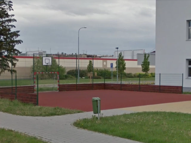 Profile of the basketball court Za Kauflandem, Uherské Hradiště, Czechia