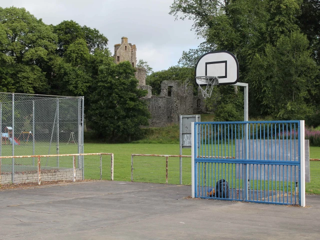 Profile of the basketball court Cooper Park, Huntly, United Kingdom