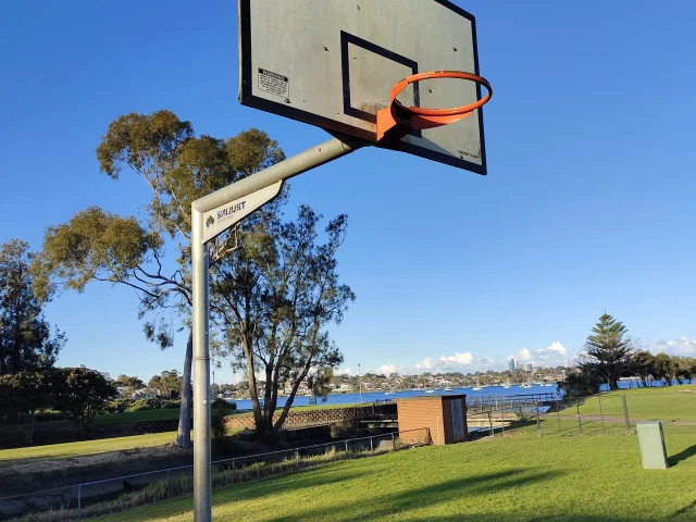 Profile of the basketball court Massey Park, Concord, Australia