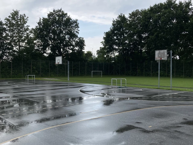 Profile of the basketball court Lystrup Skole, Lystrup, Denmark